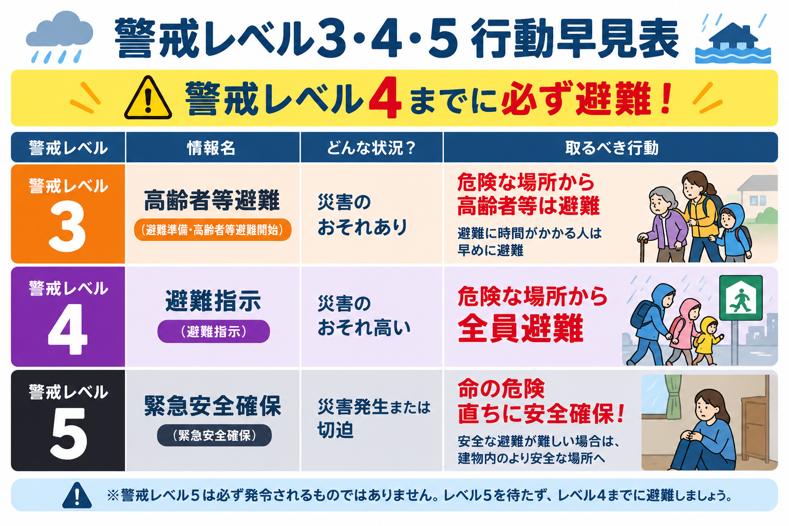 昨日の大雨を振り返って